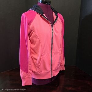 Reebok Women's Pink Bomber Jacket